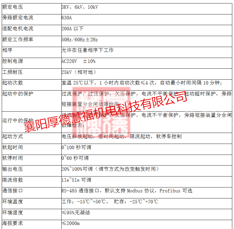 SGQH系列高压固态软起动装置(图25)